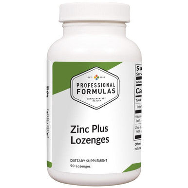 Professional Formulas Zinc Plus Lozenges 90 lozenges